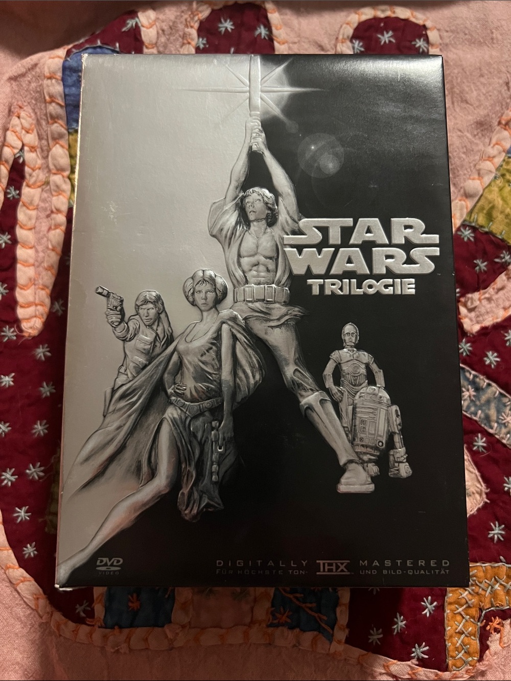 Star Wars Trilogie DVD Box Set - Black & Silver Artwork